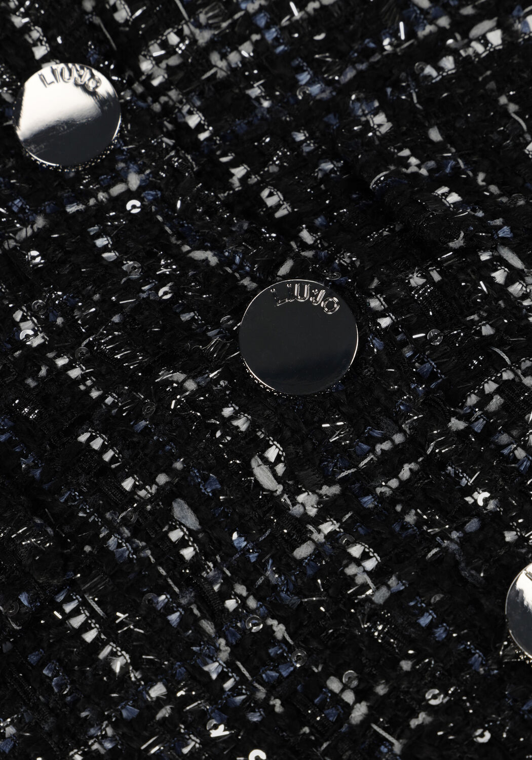 Blauwe LIU JO Blazers GIACCA CORTA BOUCLE - large