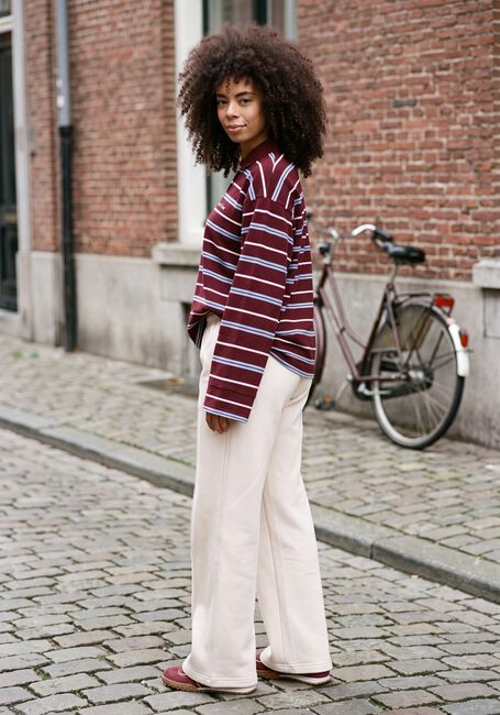 Bordeaux THE LOLA CLUB Trui EMILIA POLO - large
