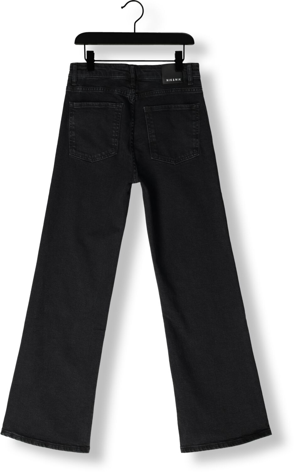 NIK & NIK Meisjes Jeans Florina Denim Donkergrijs