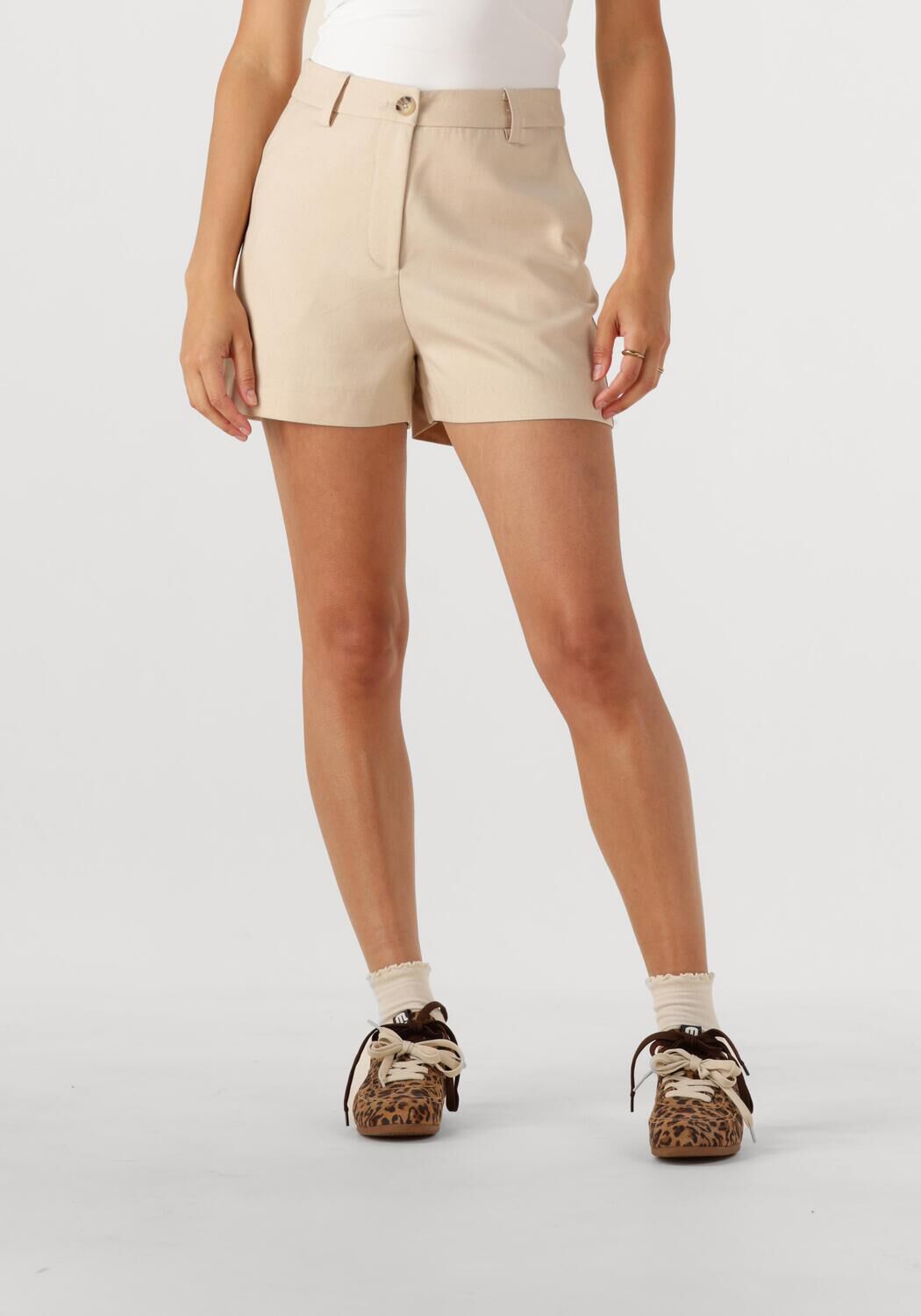 MODSTRÖM Modström Dames Broeken Normamd Short Beige
