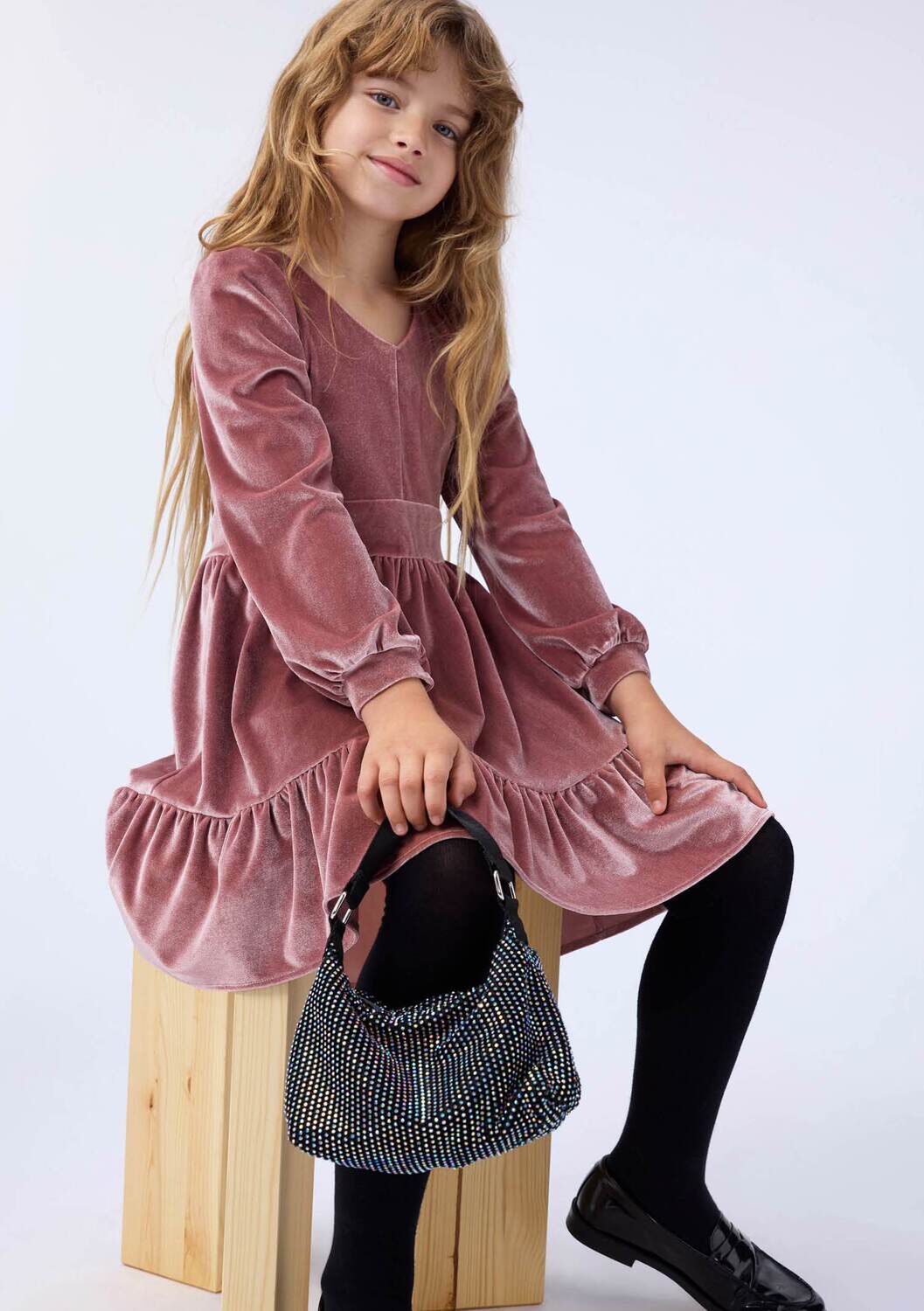 Zwarte MOLO Handtas DOLLY BAG - large