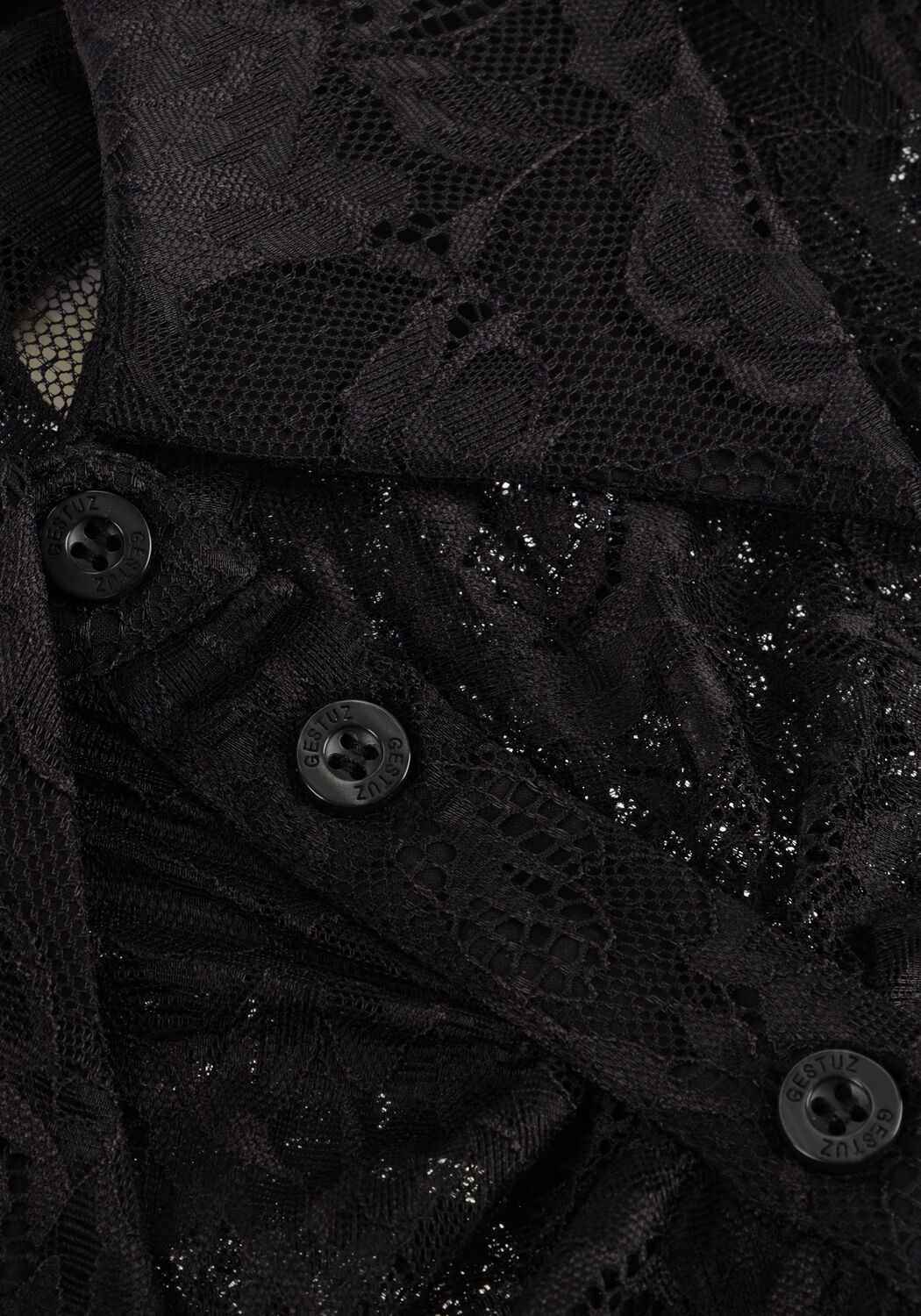 Zwarte GESTUZ Blouses GZLEALA SHIRT - large