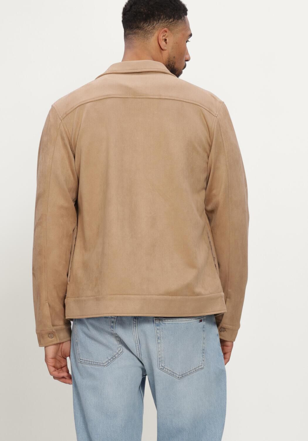 Camel BLUE INDUSTRY Overshirt BLUE INDUSTRY SHIRTJACKET - large