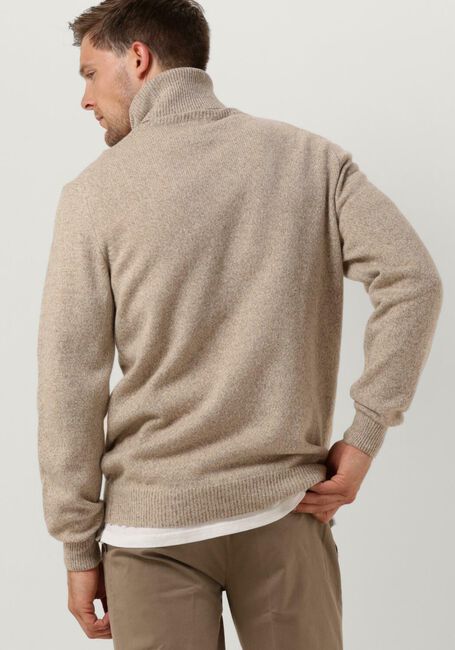 Beige PROFUOMO Coltrui PULLOVER ROLL NECK - large