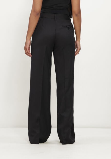 Zwarte HAUTE L'AMITI&Eacute; Pantalon PREMIERE PLAIN TALL PANT - large