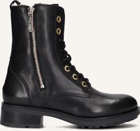 Zwarte TOMMY HILFIGER Veterboots TH ESSENTIALS BIKER BOOT - medium
