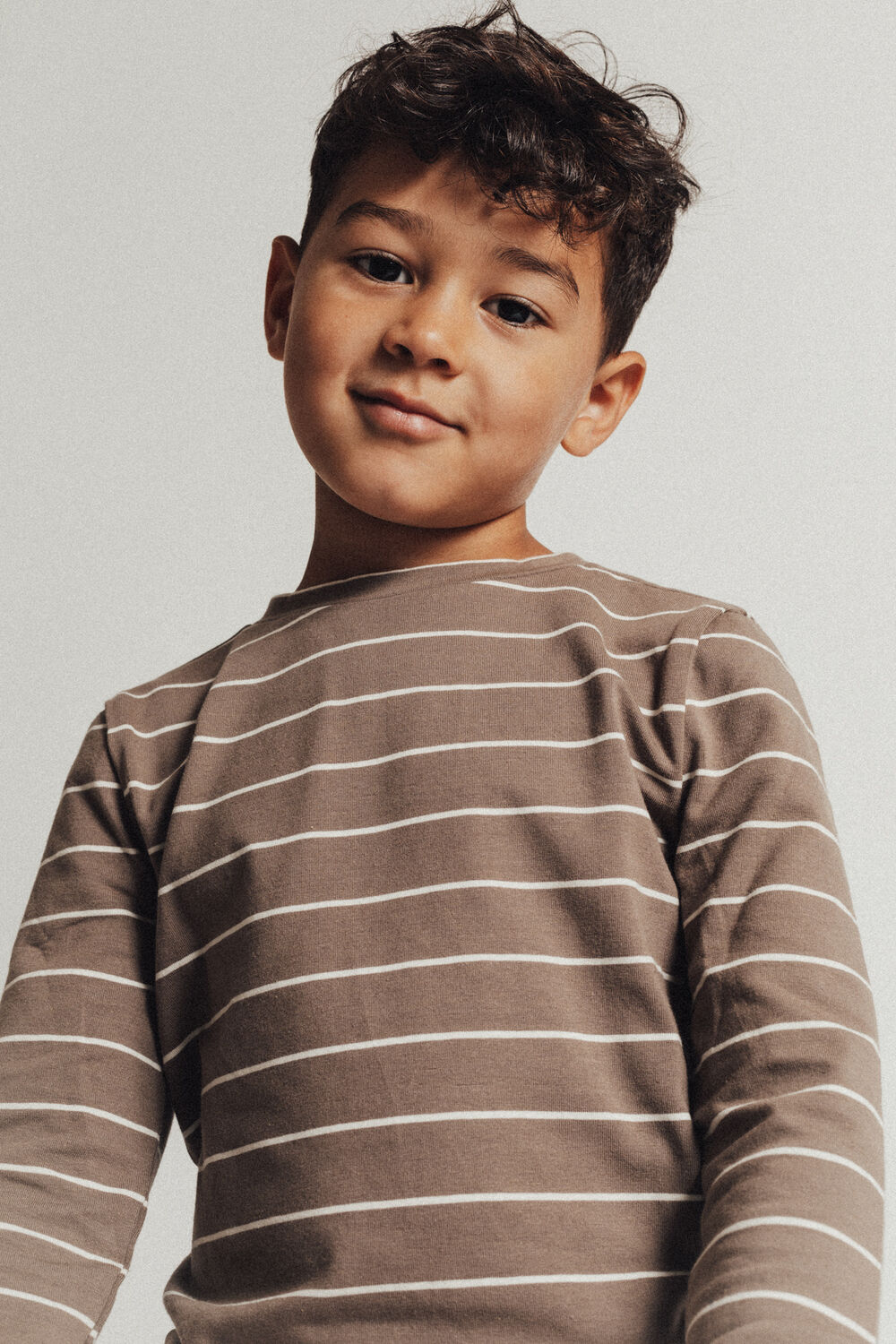 Taupe BAJE STUDIO Polo / T-shirt AYOT - large