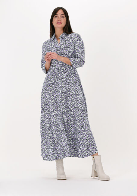 Zwarte Y.A.S. Maxi jurk YASFIA 3/4 LONG SHIRT DRESS - large