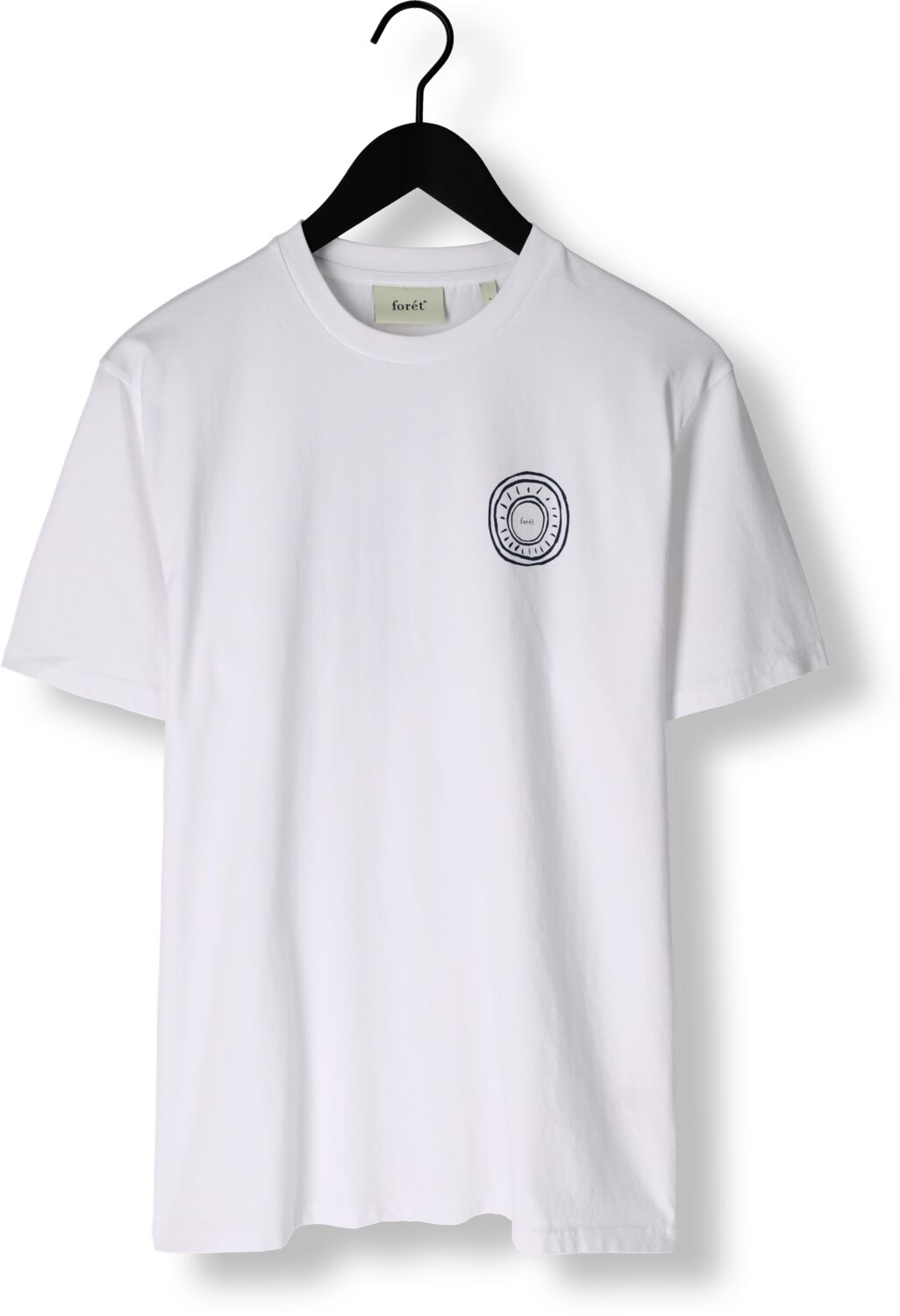 FORÉT Forét Heren Polo's & T-shirts Nova T-shirt Wit