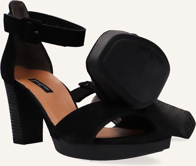 Zwarte PAUL GREEN Platte sandalen 7618 Zwarte PAUL GREEN Platte sandalen 7618 - large
