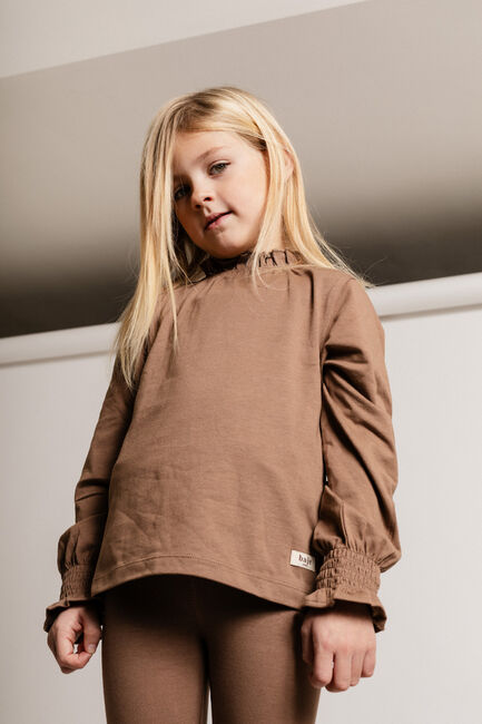 Beige BAJE STUDIO T-shirt ELA - large