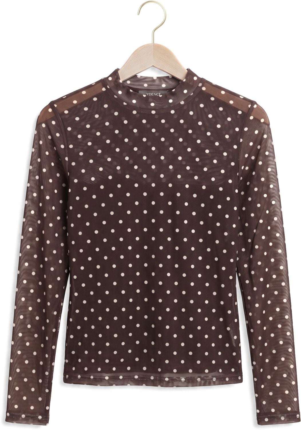 YDENCE Dames Tops & T-shirts Top Bailey Bruin