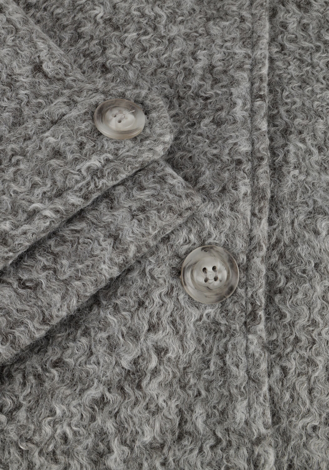 Grijze NEO NOIR Mantel SANDRA SOFT JACKET - large