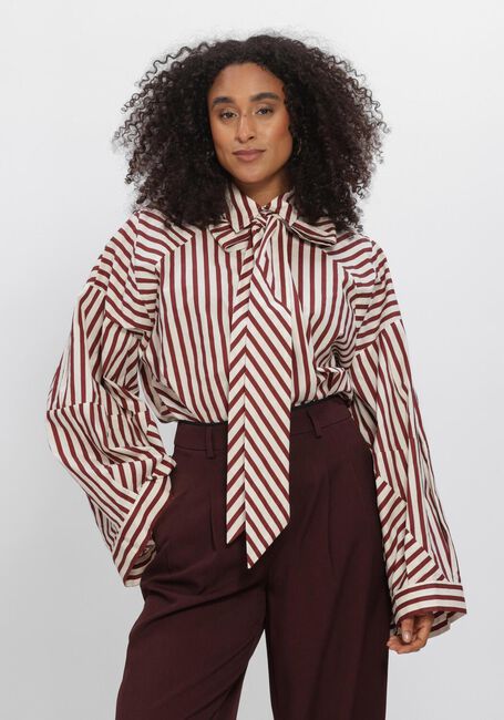 Bordeaux AIMEE THE LABEL Blouses OSLOW6 BLOUSE - large