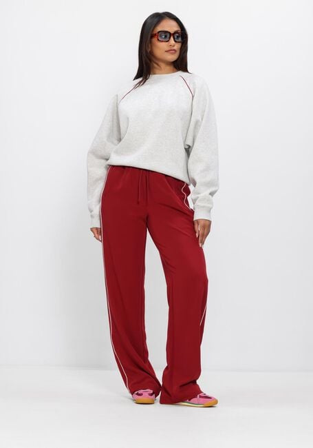 Roze CATWALK JUNKIE Broeken TRACKSUIT TROUSERS WITH PIPING - large