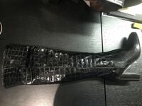 Zwarte VERTON Overknee laarzen SAMPLE 176/03 - medium