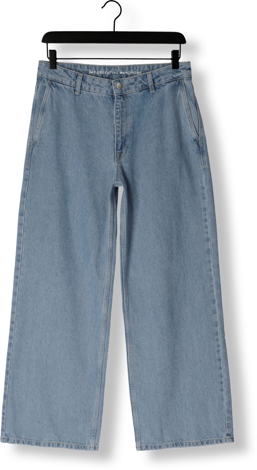 MY ESSENTIAL WARDROBE Dames Broeken Jaydamw 165 High Wide Blauw