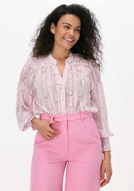 Lichtroze LEVETE ROOM Blouses LUNA 2 SHIRT - large