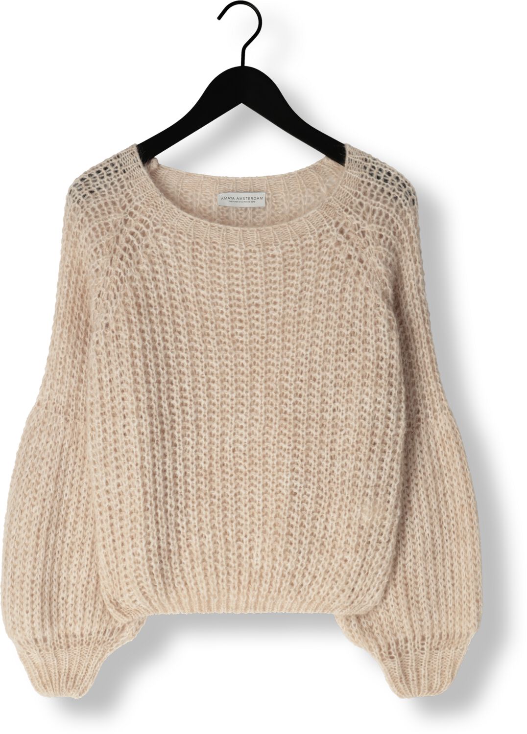 AMAYA AMSTERDAM Dames Truien & Vesten Ace Knitwear Camel