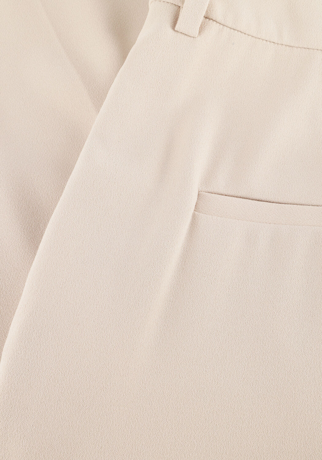 Beige INWEAR Wijde broek BRIEZIW SLIT PANTS - large