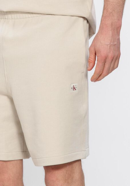Zand CALVIN KLEIN Korte broek EU 350TERRY BADGE SHORT - large