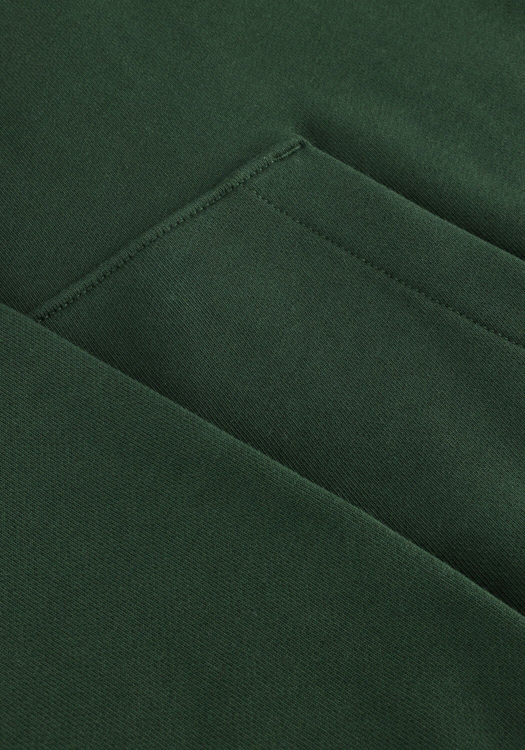 Donkergroene CALVIN KLEIN Sweater LS EU 350TERRY MONOGRAM HOODIE - large