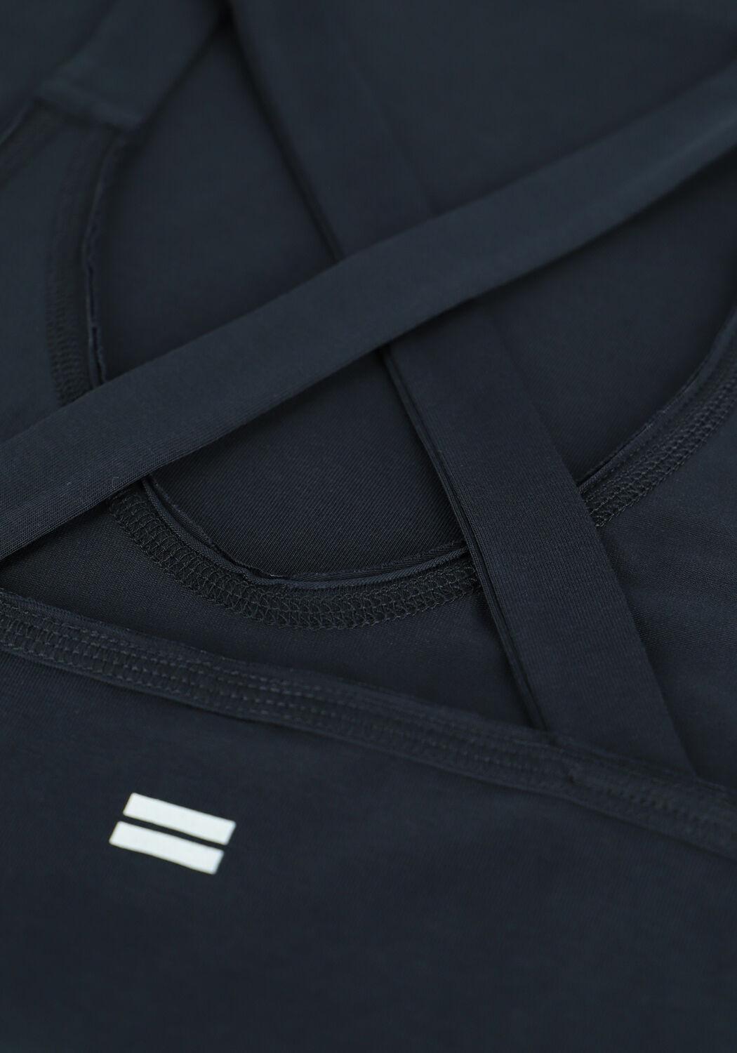 Donkerblauwe 10DAYS Top THE WRAPPER - large