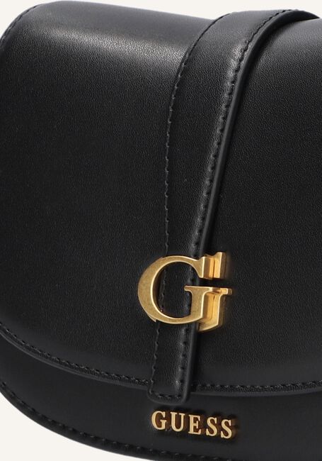 Zwarte GUESS Crossbodytassen KUBA MINI CROSSBODY FLAP Zwarte GUESS Crossbodytassen KUBA MINI CROSSBODY FLAP - large