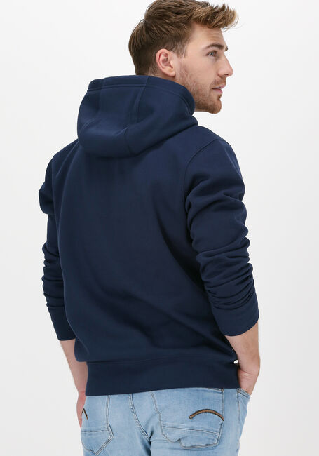 Donkerblauwe TOMMY JEANS Sweater TJM REGULAR FLEECE HOODIE - large
