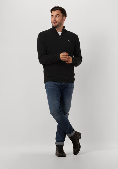 Zwarte LACOSTE Trui 1HA1 MEN SWEATER - large