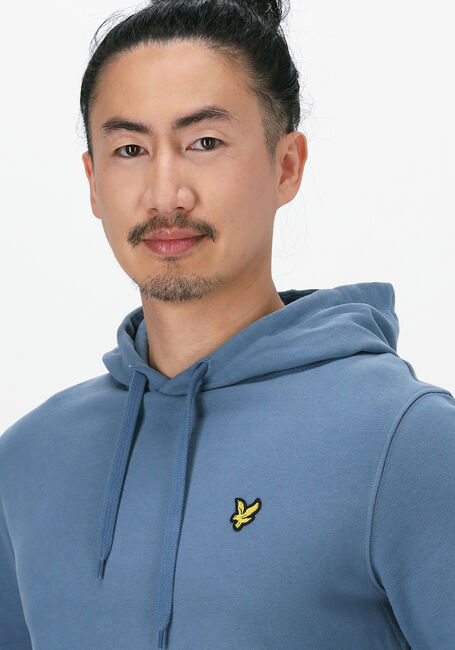 Blauwe LYLE & SCOTT Truien/vesten PULLOVER HOODIE - large