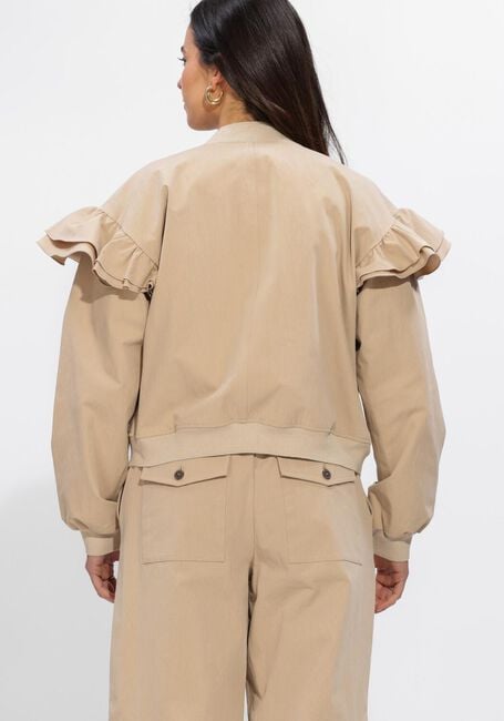 Bruine SUMMUM Jassen BOMBER COTTON BLEND - large