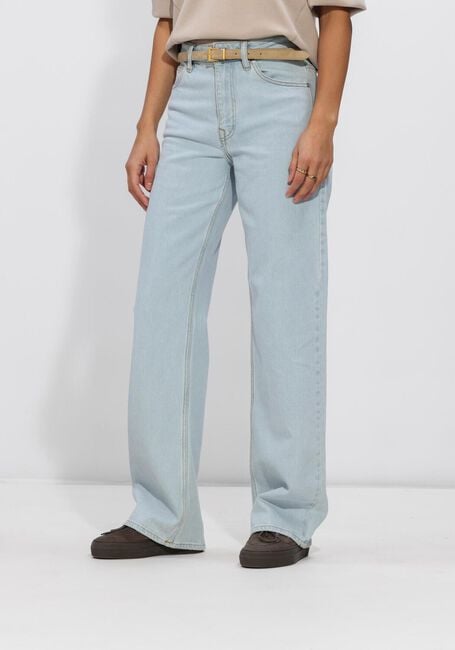 Lichtblauwe SELECTED WOMEN Wide jeans SLFWIDE BEA-KORI HW JEANS - large