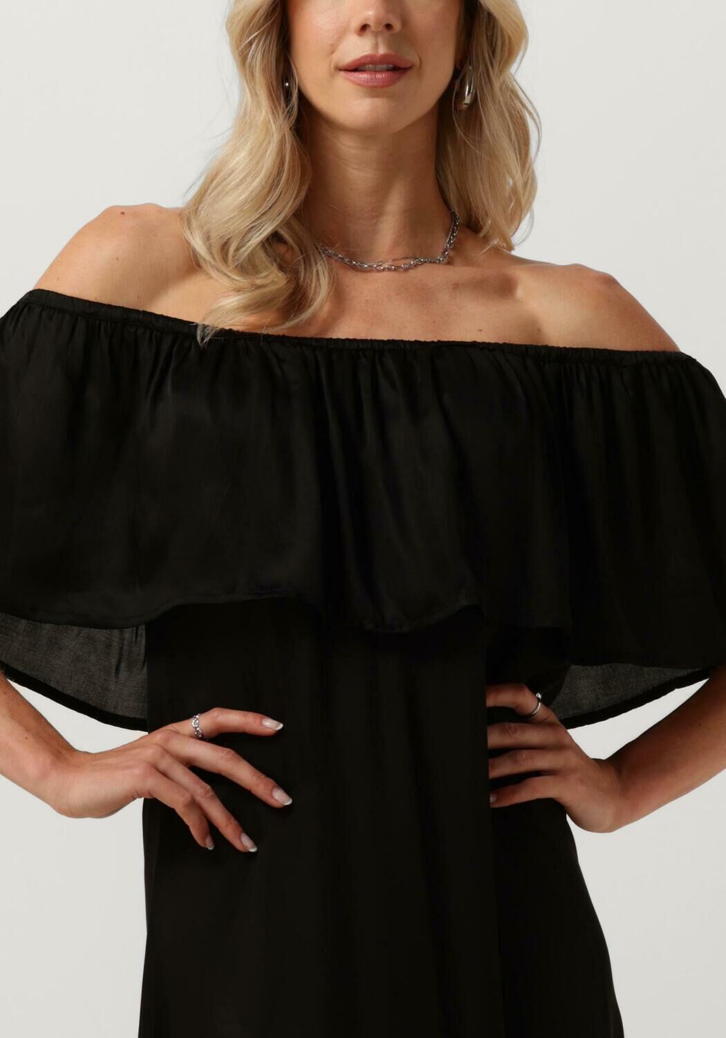 MY ESSENTIAL WARDROBE Dames Jurken Melissamw Florance Dress Zwart