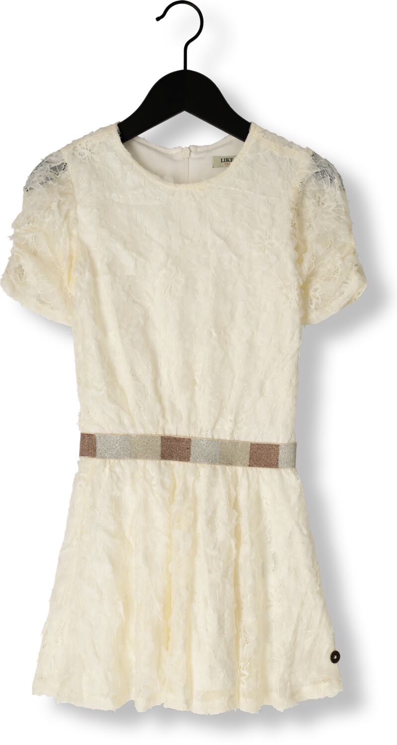 LIKE FLO Meisjes Jurken Flo Dress Ecru