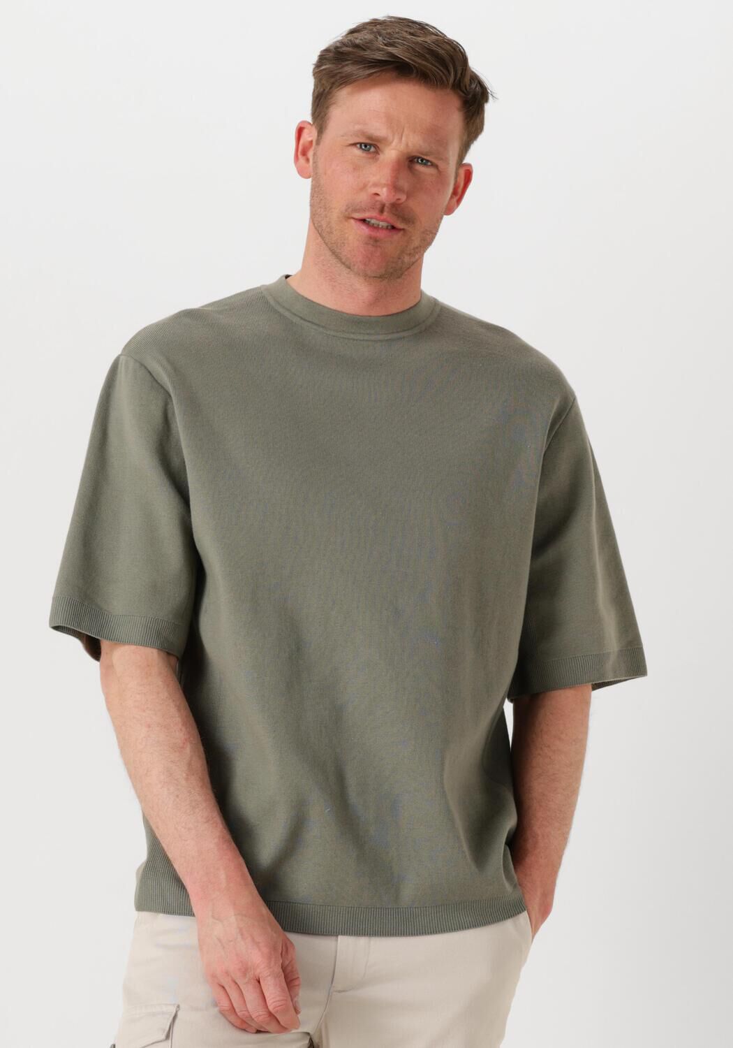SAINT STEVE Heren Polo's & T-shirts Tjeerd Groen