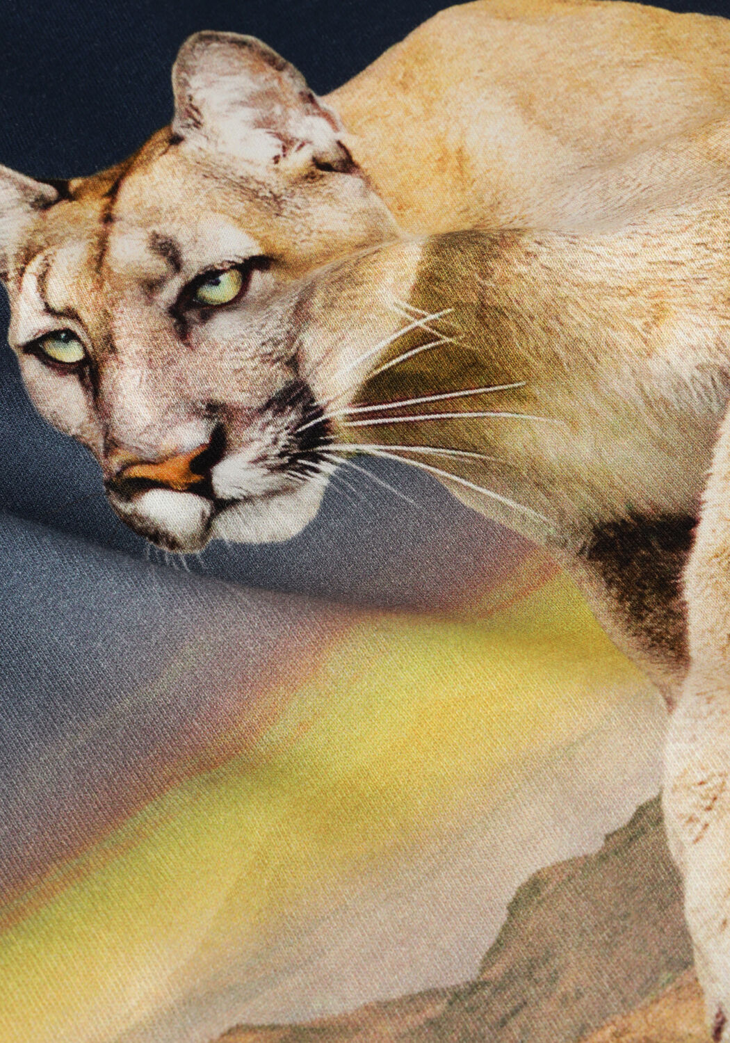 Donkerblauwe MOLO T-shirt ROXO - large