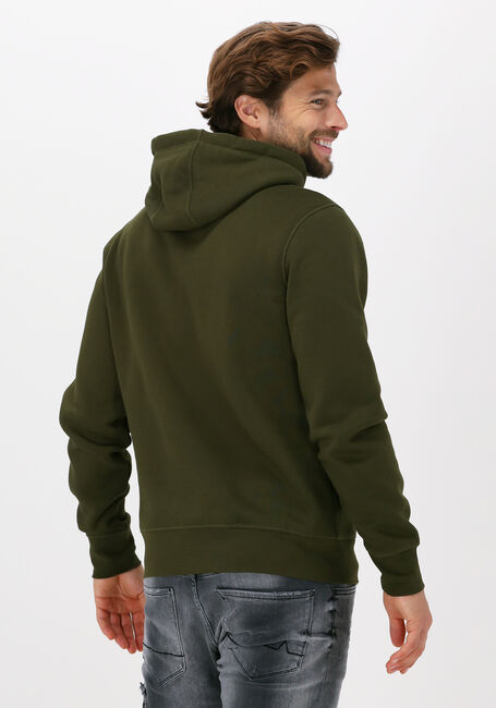 Olijf TOMMY HILFIGER Sweater TOMMY LOGO HOODY - large