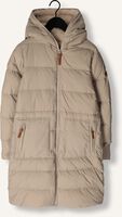 Taupe MOSCOW Gewatteerde jas 07-08-OGGY Taupe MOSCOW Gewatteerde jas 07-08-OGGY - medium