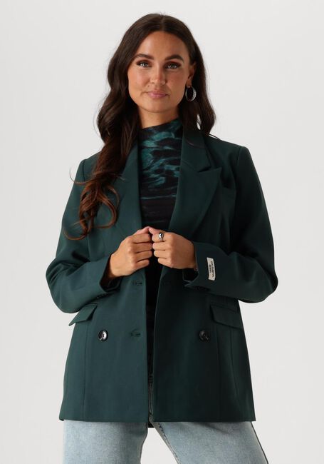Groene COLOURFUL REBEL Blazer RIKKI UNI DOUBLE BREASTED BLAZER - large