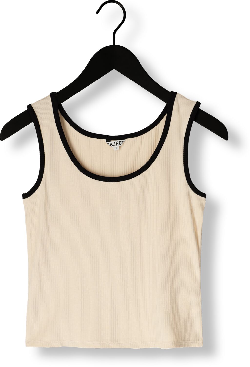 OBJECT Dames Tops & T-shirts Objjamie S l Sli Tank Top Noos Beige