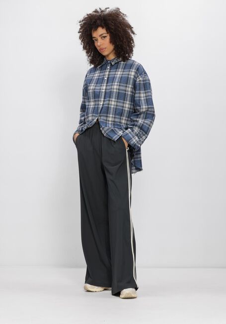 Antraciet PENN & INK Wijde broek W26F1942 - large