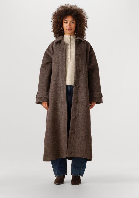 Bruine ENVII Mantel ENSENECA WOOL JACKET 7276 - large