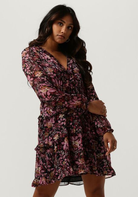 Roze NEO NOIR Mini jurk VIDDI BOTANIC DREAM DRESS - large