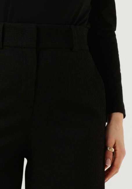 Zwarte VANILIA Pantalon WAFEL WIDE LEG - large
