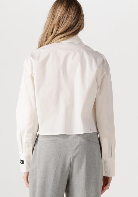 Witte ALIX THE LABEL Blouses LADIES WOVEN CROPPED BLOUSE - large