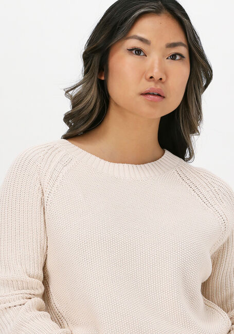 Ecru SELECTED FEMME Trui SIRA LS KNIT - large