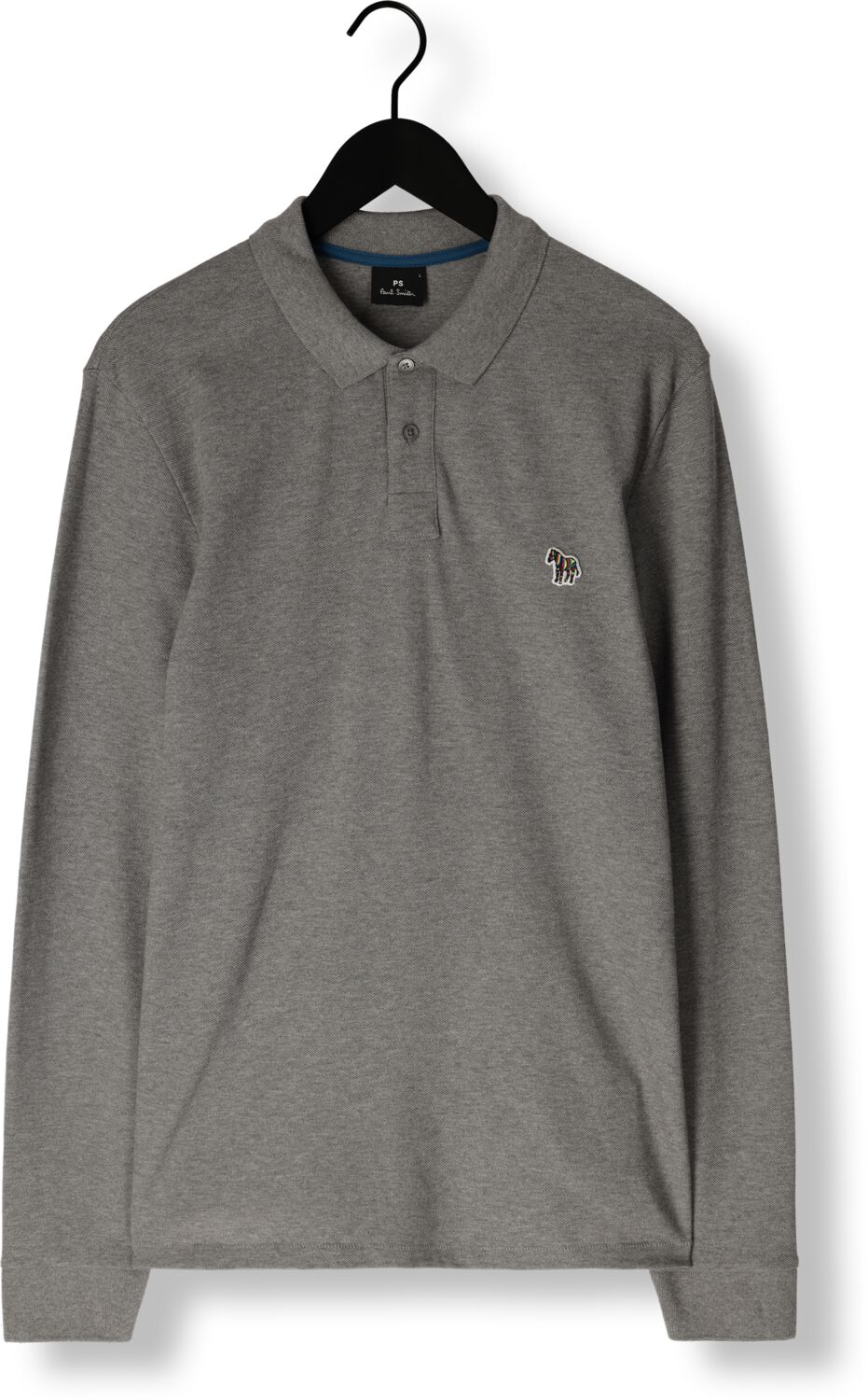 PS PAUL SMITH Heren Polo's & T-shirts Mens Slim Fit Polo Shirt Zebra Grijs