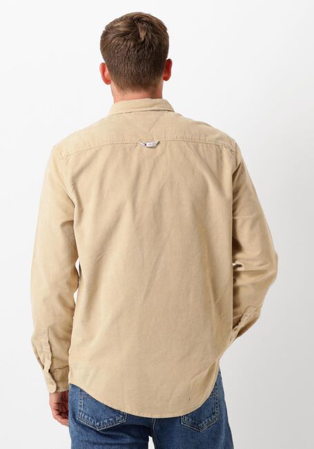 Beige TOMMY JEANS Casual overhemd TJM REG CORDUROY SHIRT - large