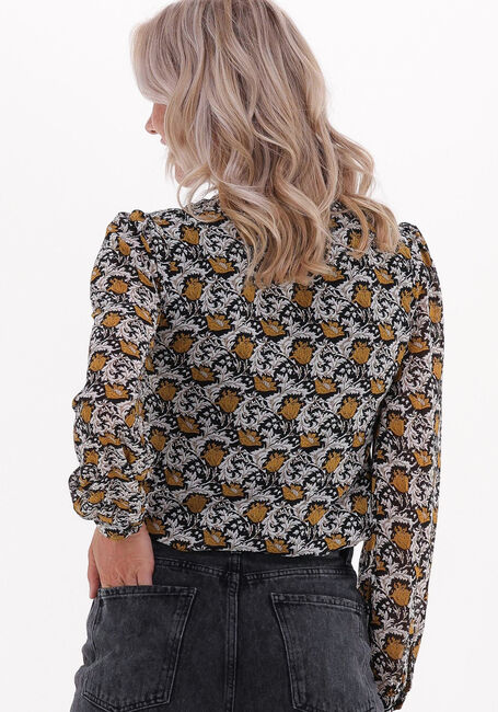 Gele COLOURFUL REBEL Blouses CHELSEA PAISLEY FLOWER RUFFLE BLOUSE - large